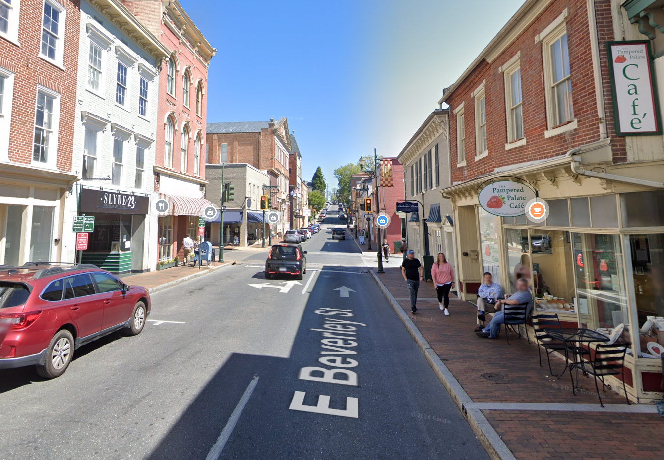 Before: Beverley St Present